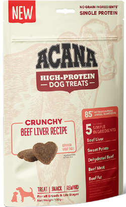 Acana Dog Treat Beef Liver Recipe 