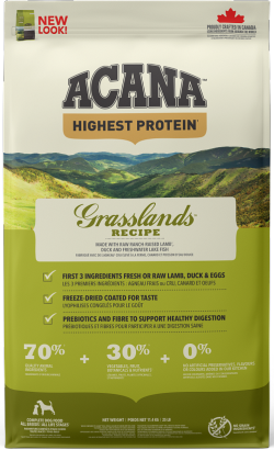 Acana Highest Protein Dog Grasslands
