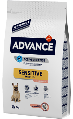 Advance Dog Mini Sensitive Salmon & Rice