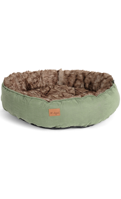 Agui Cama Furry Donut Verde Intenso