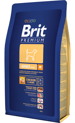 Brit Premium by Nature Adult Medium Dog - DESCONTINUADO