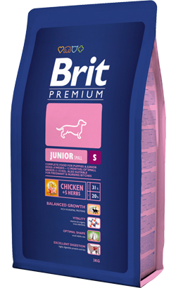 Brit Premium by Nature Junior Small Dog - Descontinuado