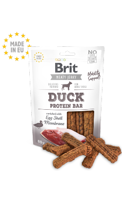 Brit Dog Meat Jerky Snack Duck Protein Bar