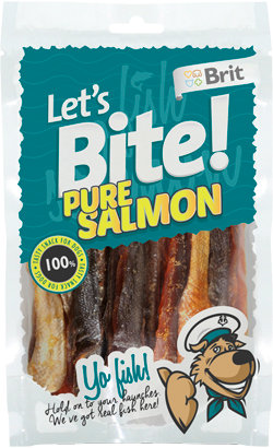 Brit Let's Bite Pure Salmon - Descontinuado