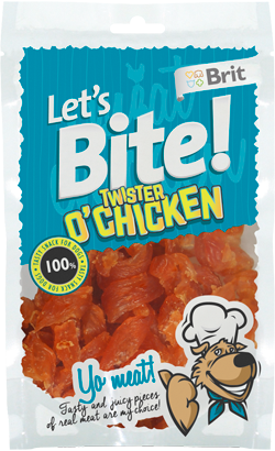 Brit Let's Bite Twister o'Chicken - Descontinuado