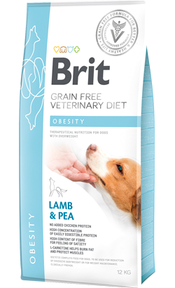 Brit Veterinary Diet Dog Obesity Grain-Free Lamb & Pea