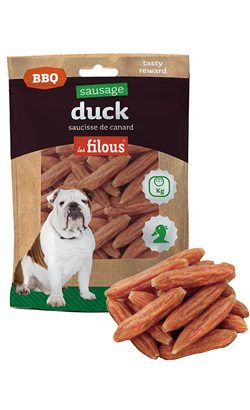 Eurosiam Dog Snack Duck Sausages BBQ