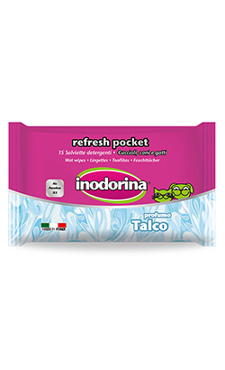 Inodorina Toalhetes Refresh Pocket | Talco