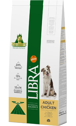 Libra Dog Adult Chicken - Promoção