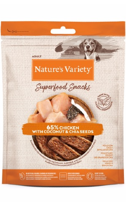 Natures Variety Dog Superfood Snacks Frango