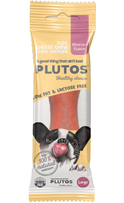 Plutos Healthy Chew Queijo & Chouriço