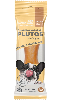 Plutos Healthy Chew Queijo & Frango