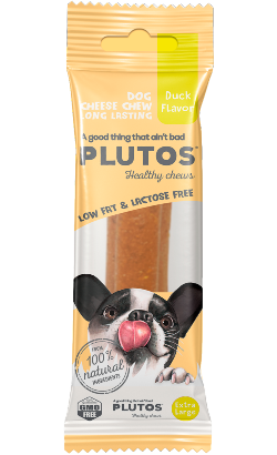 Plutos Healthy Chew Queijo & Pato