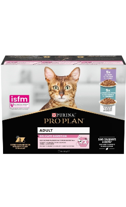 Pro Plan Cat Delicate Multipack Turkey & Ocean Fish | Wet (Saqueta)