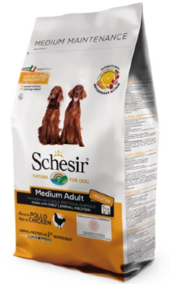 Schesir Dog Medium Adult Maintenance with Chicken