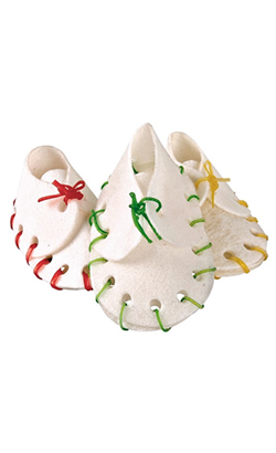 Trixie Denta Fun Dog Snack Chewing Shoes (Blister c/ 10 unidades)