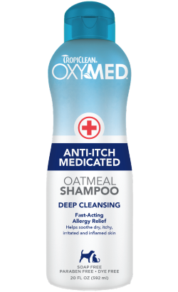 Tropiclean Oxymed Anti-Itch Medicated Shampoo 